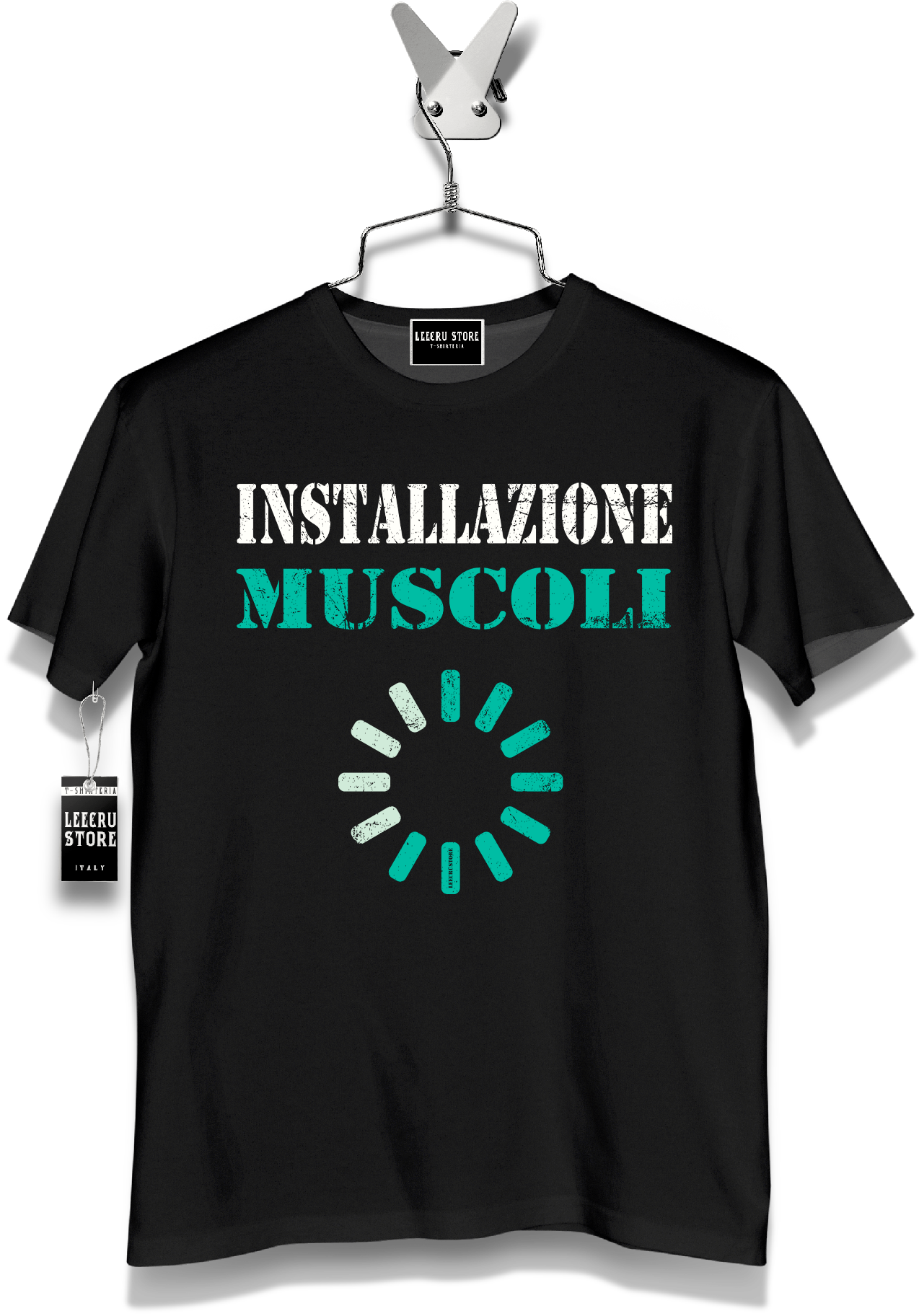 T-Shirt LeecruStore" Installazioni muscoli "
