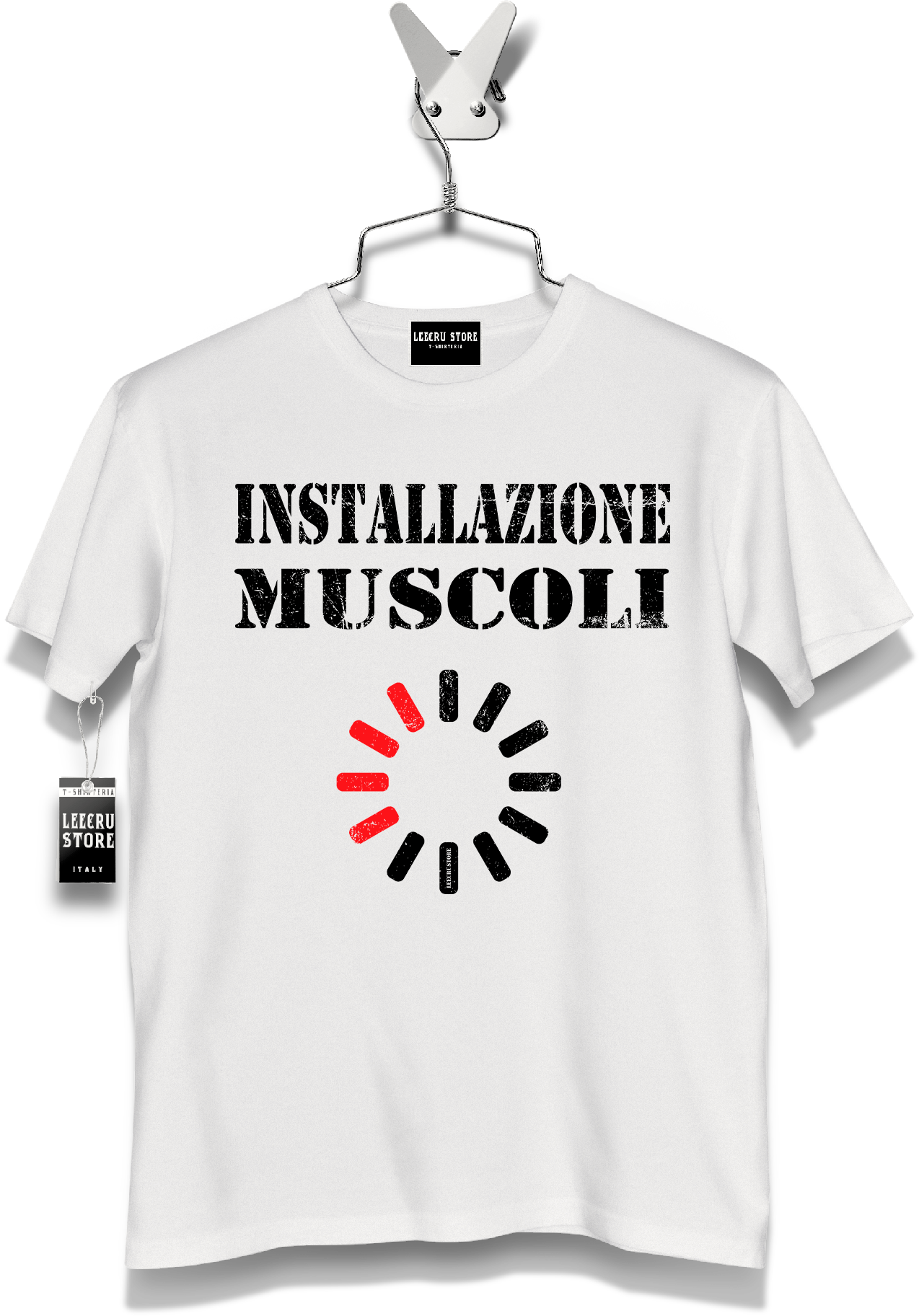 T-Shirt LeecruStore" Installazioni muscoli "