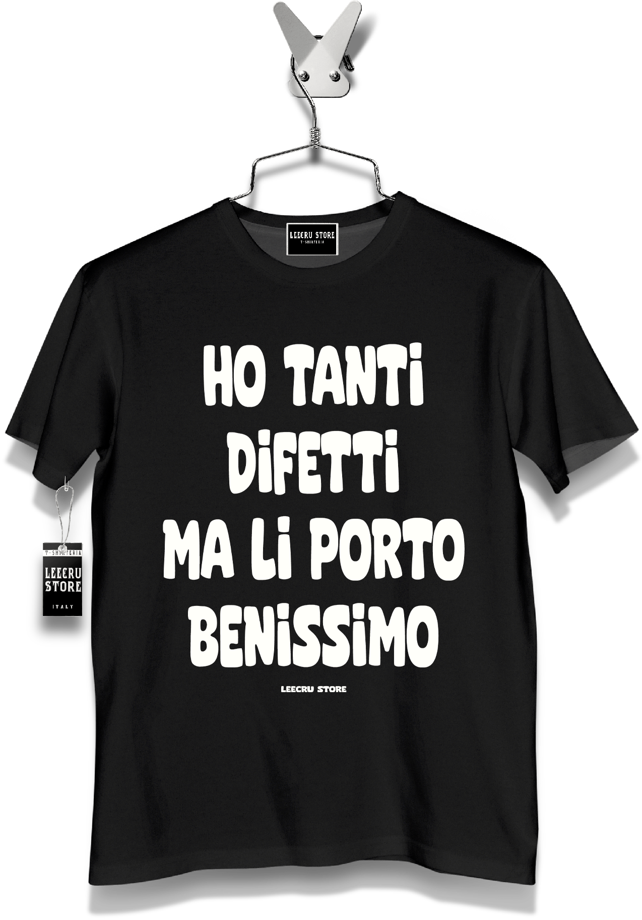 T-Shirt LeecruStore" Ho tanti difetti"