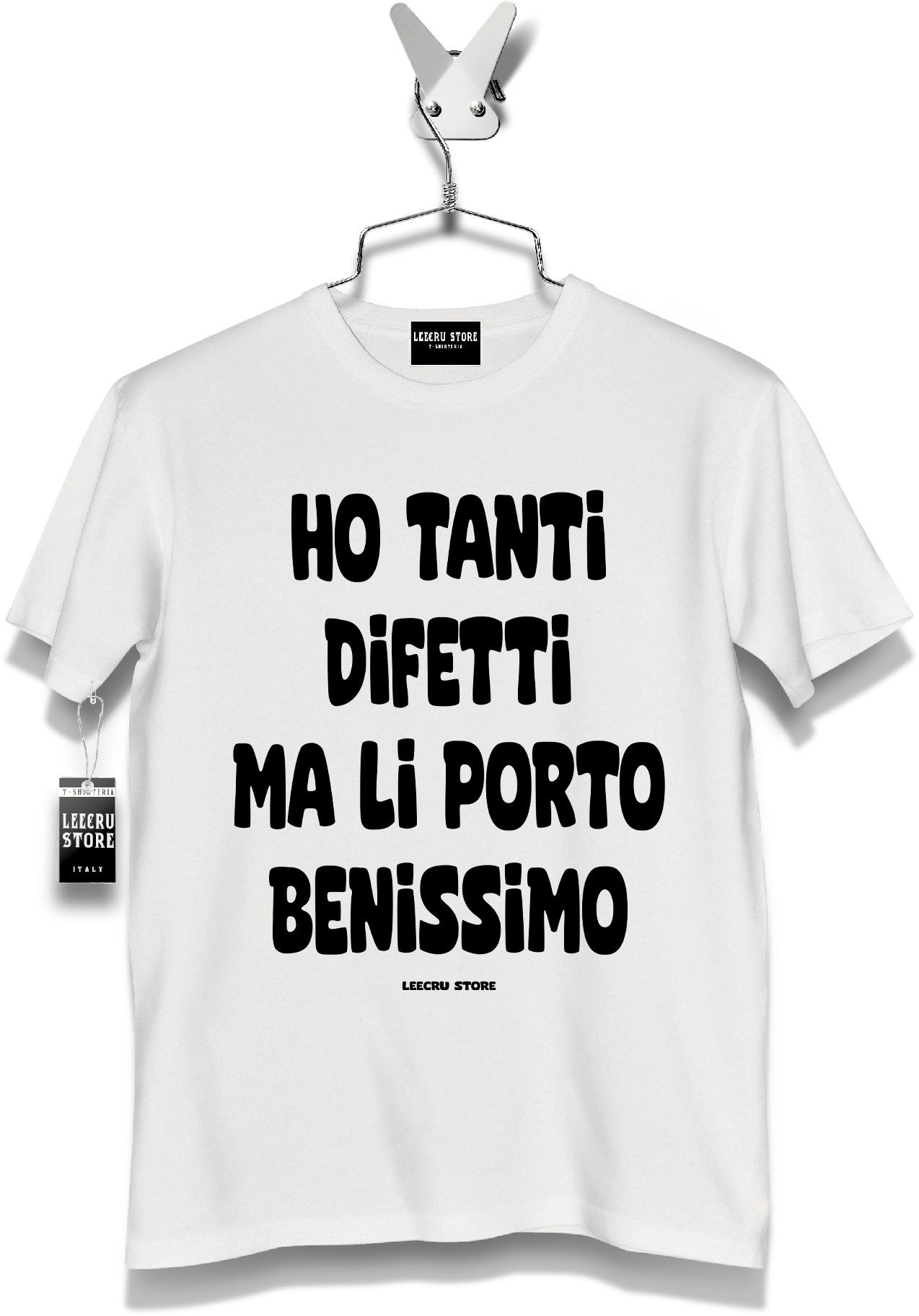T-Shirt LeecruStore" Ho tanti difetti"
