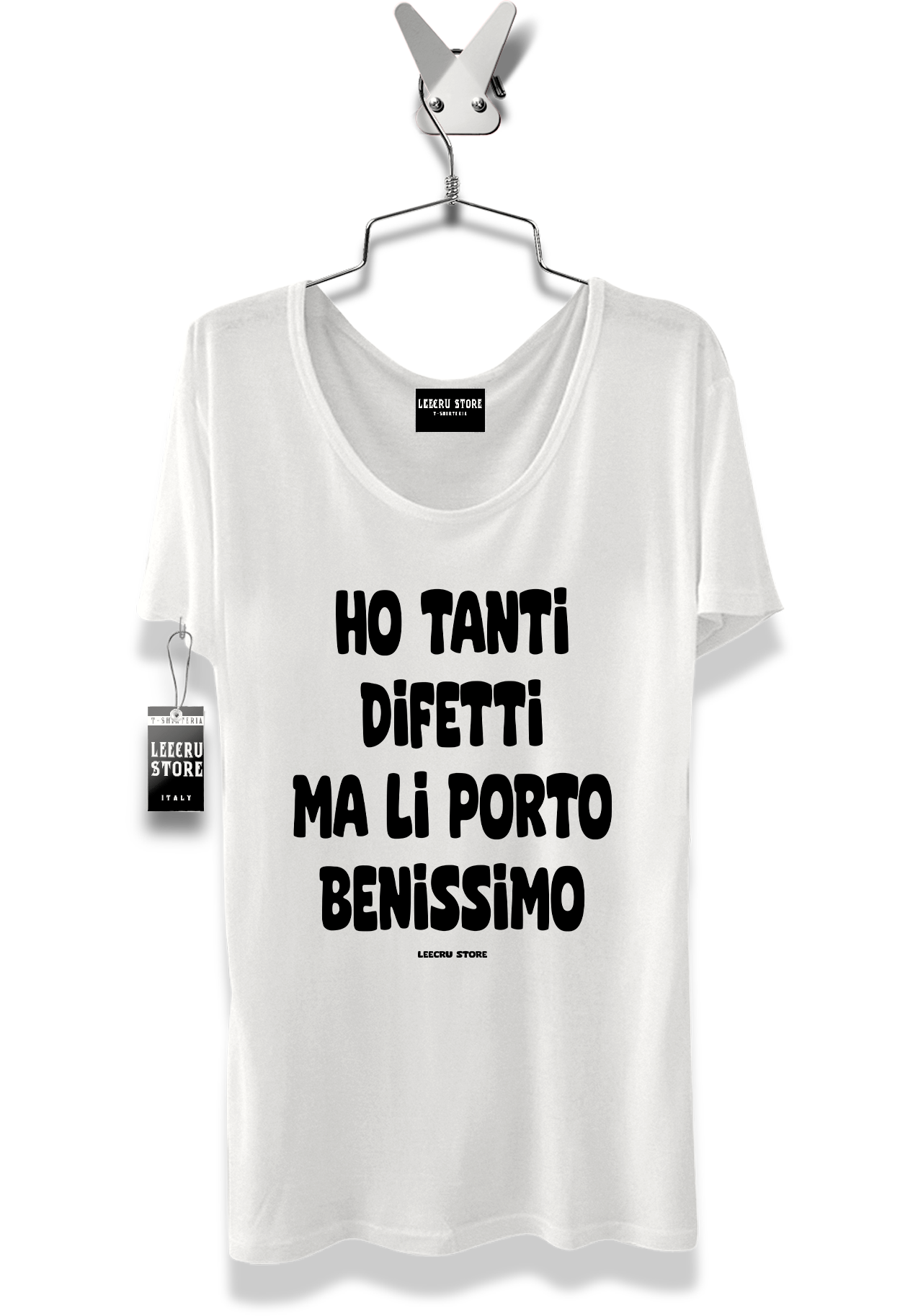 T-Shirt LeecruStore" Ho tanti difetti"