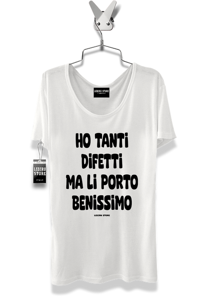 T-Shirt LeecruStore" Ho tanti difetti"