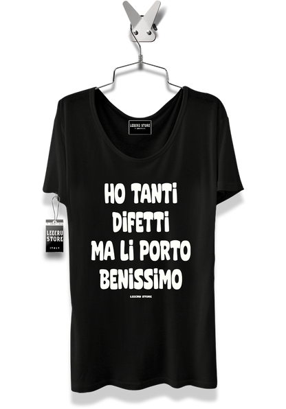 T-Shirt LeecruStore" Ho tanti difetti"