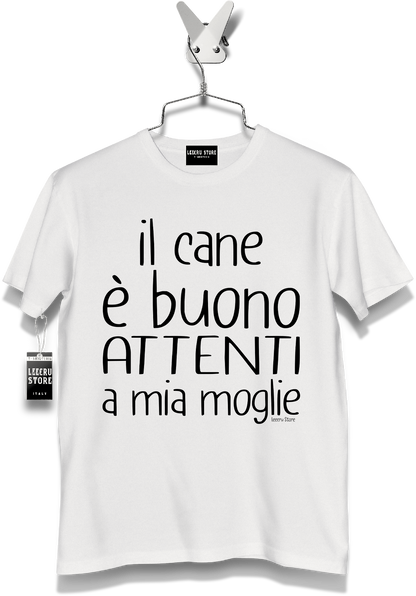 T-Shirt LeecruStore" il cane è buono "
