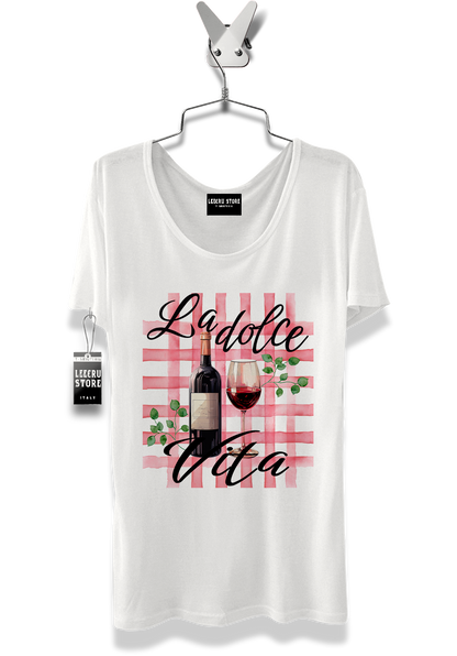 T-Shirt LeecruStore"La dolce vita"