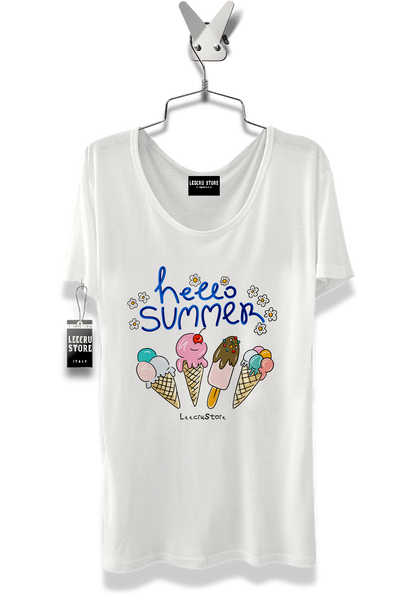 T-Shirt LeecruStore "Hello summer "