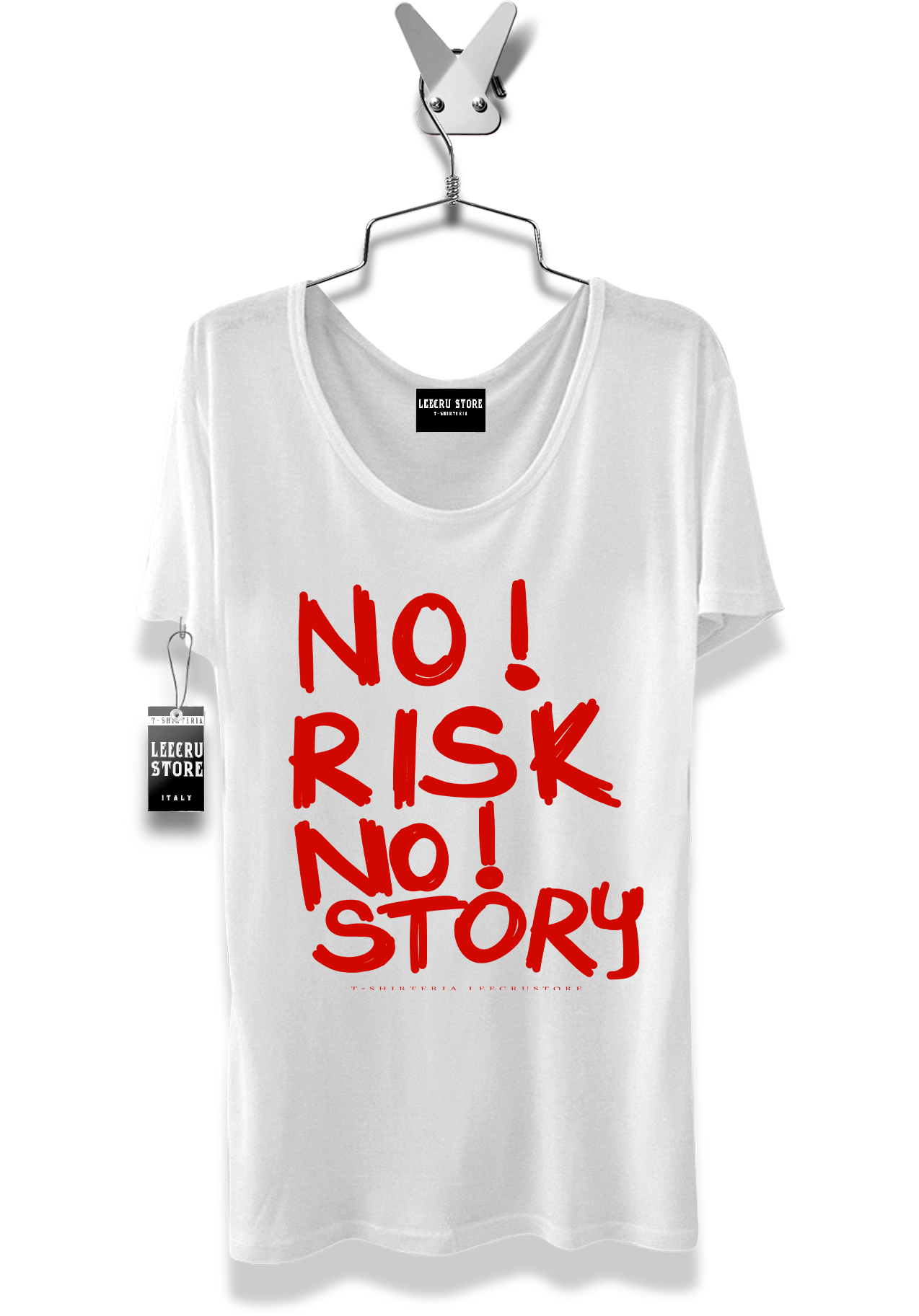 T-Shirt LeecruStore"No! risk No! Story