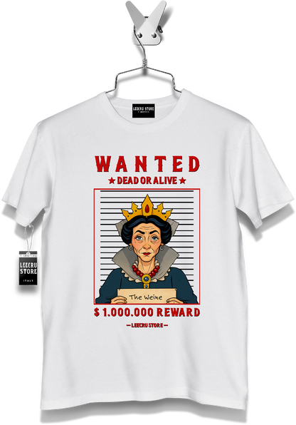 T-Shirt LeecruStore"WANTED THE WEINE"