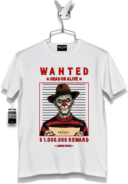T-Shirt LeecruStore"WANTED FREDDY"
