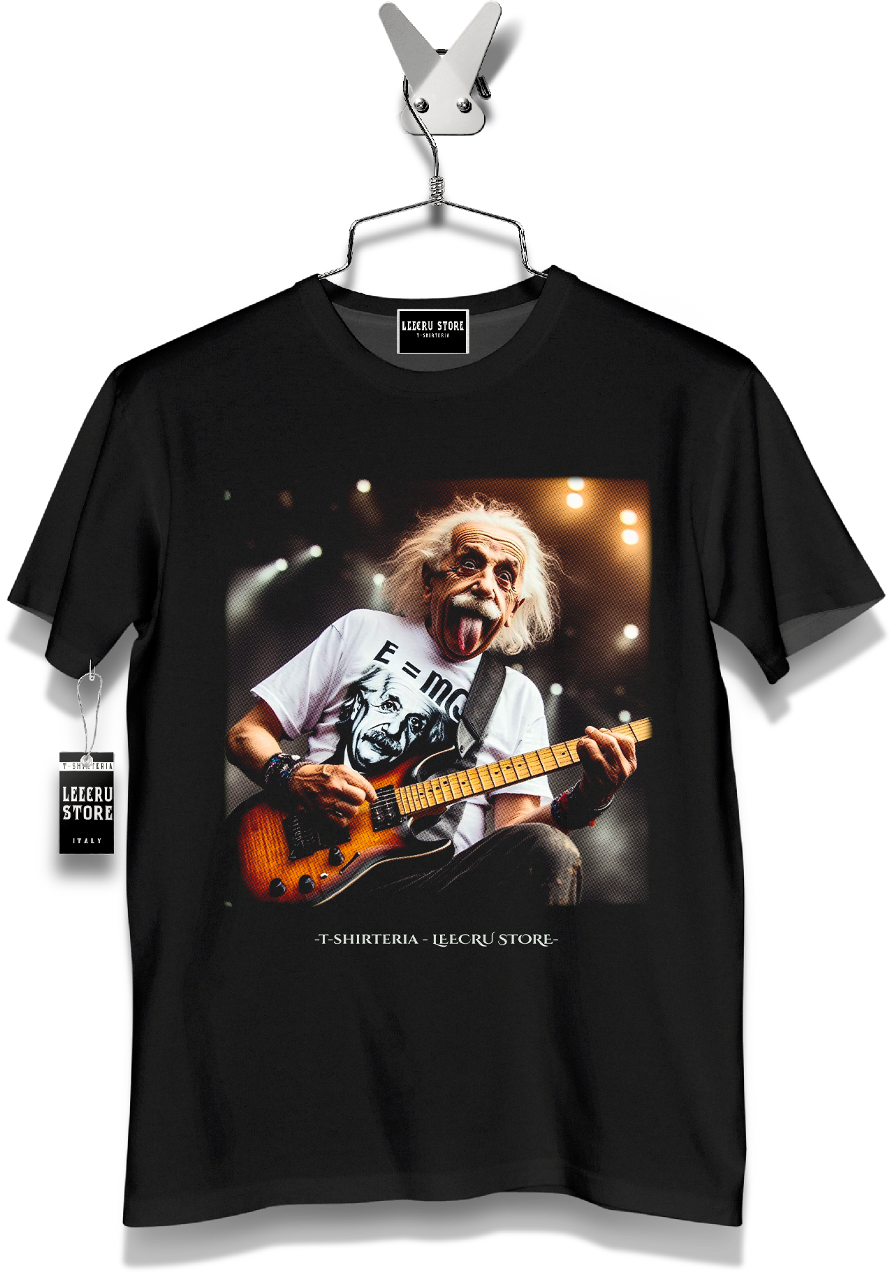 T-Shirt LeecruStore"Einstein e=mc2"