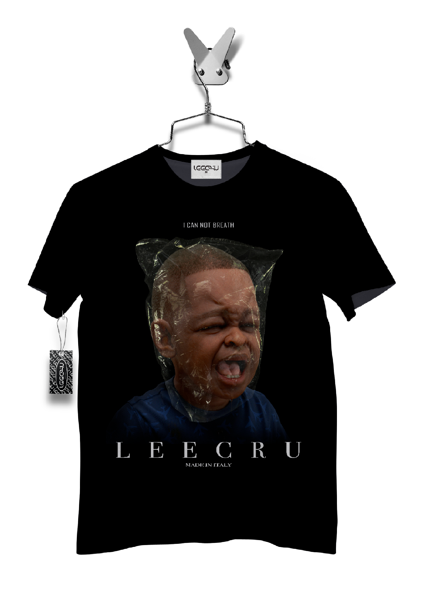 T-Shirt Leecru "ASFISSIA"