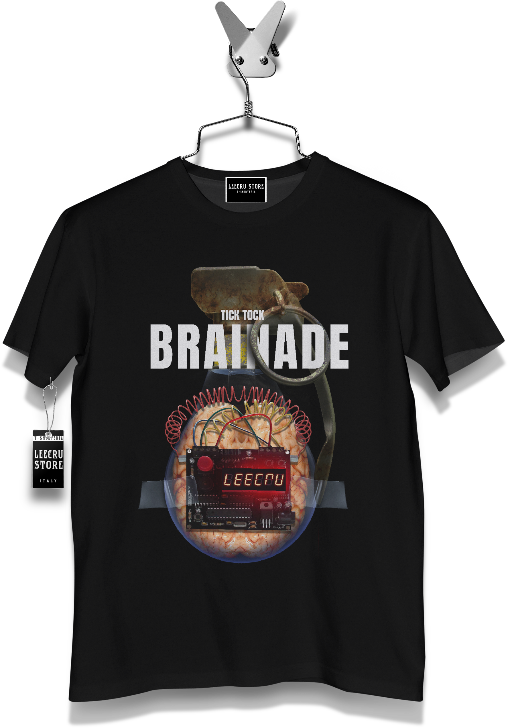T-Shirt Leecru "Bbrainade"