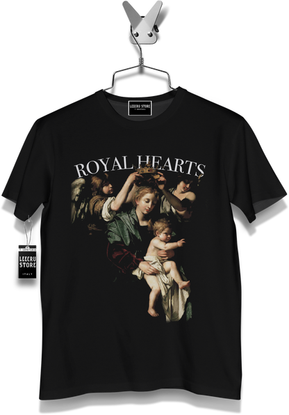 T-Shirt Leecru "ROYAL HEARTS "